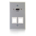 C2G 60160 wall plate/switch cover Aluminum