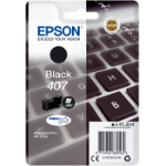 Epson C13T07U140/407 Ink cartridge black, 2.6K pages ISO/IEC 19752 41,2ml for Epson WF 4745
