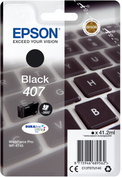 Photos - Inks & Toners Epson C13T07U140/407 Ink cartridge black, 2.6K pages ISO/IEC 19752 41, 