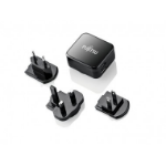 Fujitsu Dual USB Quick Charge Black Indoor