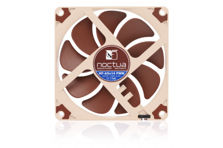 Noctua NF-A9x14 PWM Computer case Fan 9.2 cm Beige, Brown