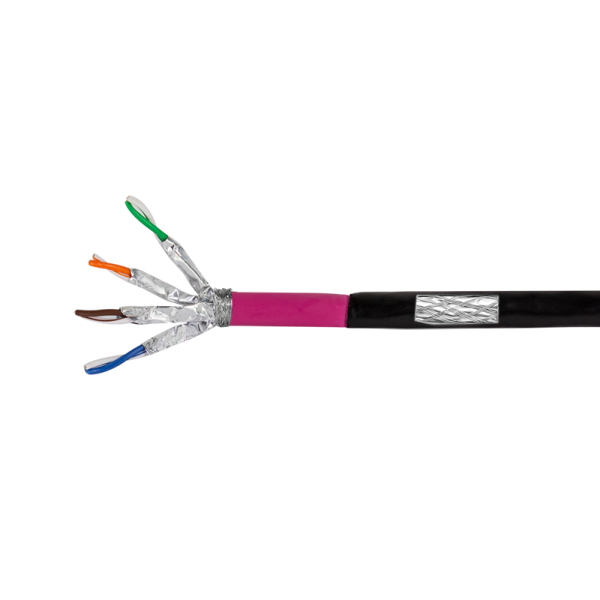 Image of LogiLink CPV0080 networking cable Black 25 m Cat7 S/FTP (S-STP)