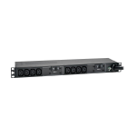 Tripp Lite PDUH32HV 7.7kW Single-Phase 200-240V Basic PDU, 10 C13 Outlets, IEC 309 32A Blue Input, 3.6 m Cord, 1U Rack-Mount