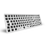 Sharkoon SGK50 S2 keyboard Gaming USB QWERTZ German White