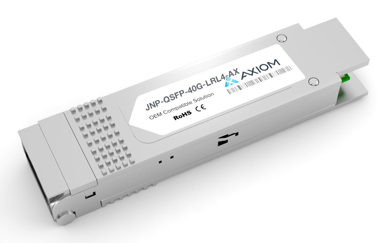 Axiom JNP-QSFP-40G-LRL4-AX Compatible 40G QSFP+ 2 km Transceiver
