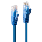 Lindy 0.3m CAT6 U/UTP Network Cable, Blue