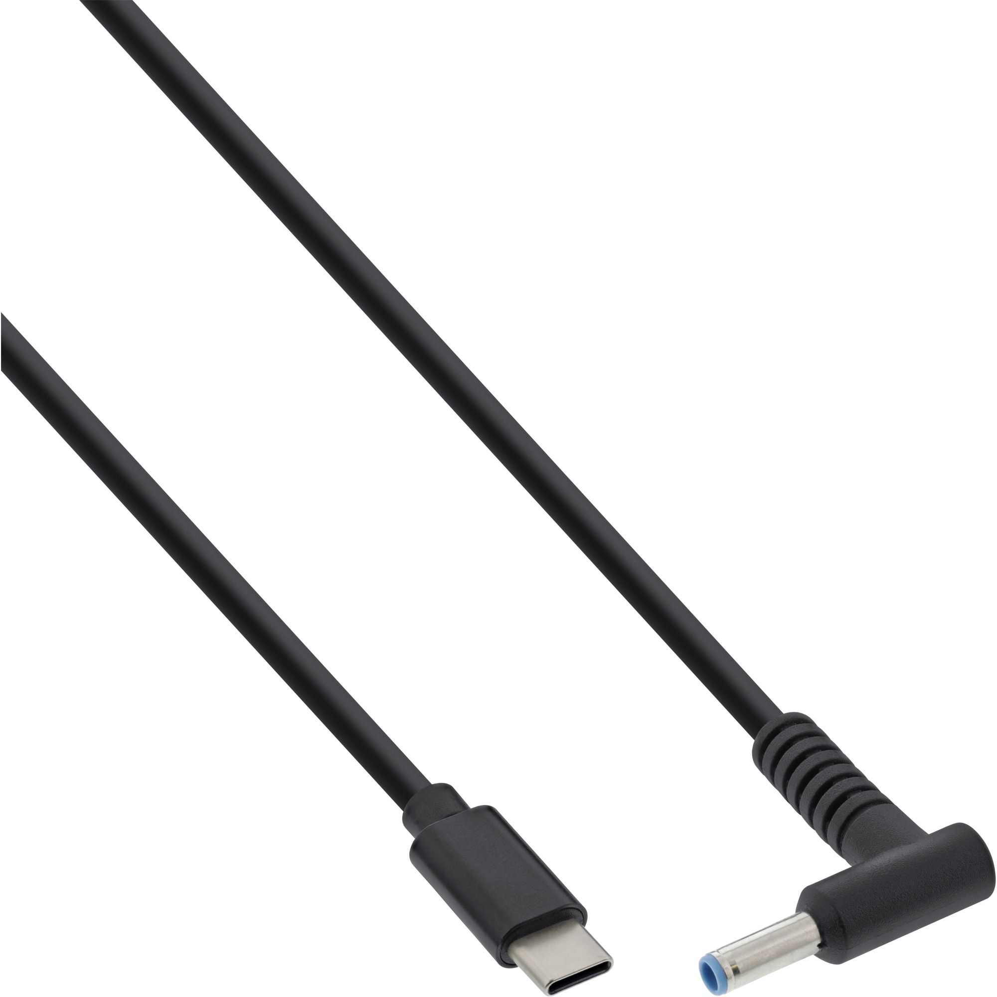 26674 INLINE INC USB-C zu HP Notebook (rund/klein) Ladekabel - 2m