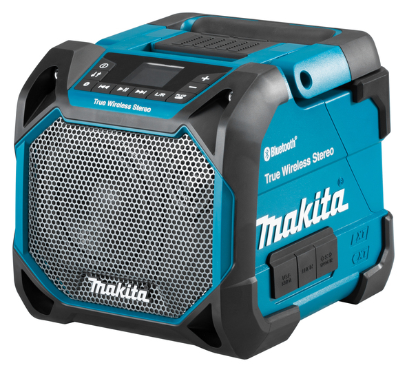 Photos - Portable Speaker Makita DMR203  Stereo  Black, Blue 