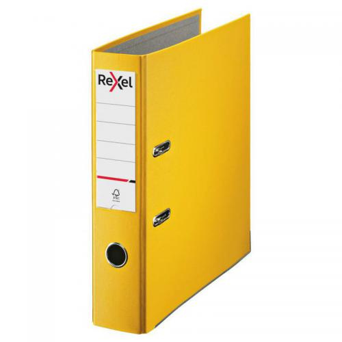 Photos - File Folder / Lever Arch File Rexel 2115719 folder Polypropylene (PP) Yellow A4 