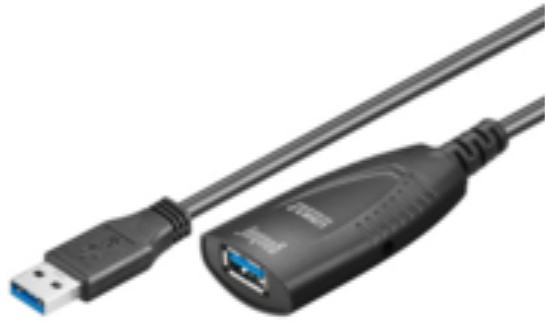 Microconnect USB3.0AAF5A USB cable 5 m USB 3.2 Gen 1 (3.1 Gen 1) USB A Black