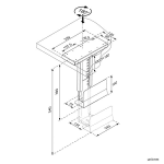 ROLINE PC Holder, extendable, with rotation function