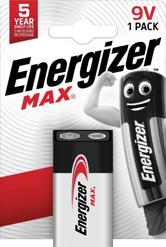 Energizer Max – 9V Single-use battery Alkaline