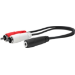Vivolink PROMJFRCAM0.2 audio cable 0.2 m 3.5mm 2 x RCA Black