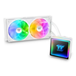 Thermaltake TH240 V3 ARGB Processor All-in-one liquid cooler 4.72" (12 cm) White 1 pc(s)