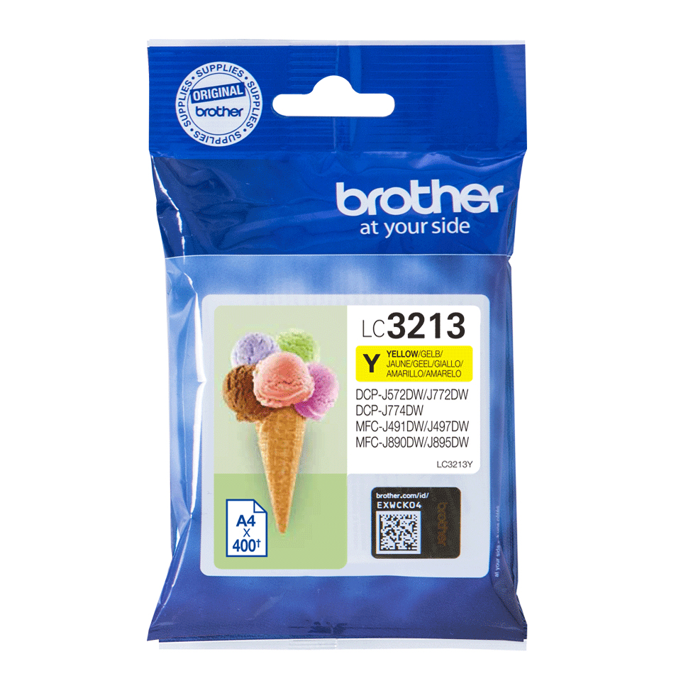 Image of Brother LC-3213Y Ink cartridge yellow, 400 pages ISO/IEC 19752 for...