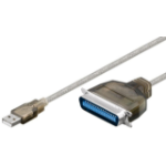 Microconnect USB/Cen36 2m M - M parallel cable Blue 1.8 m