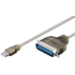 Microconnect USBAC36 parallel cable Blue 1.8 m