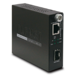 PLANET 10/100/1000Base-T to Mini-GBIC network media converter 2000 Mbit/s Black