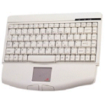 Ceratech (In constraint new stocks expected June 25) Accuratus 540 USB Hardwire mini keyboard with integrated touchpad. Full function 105 key layout with palm rest (Beige) -