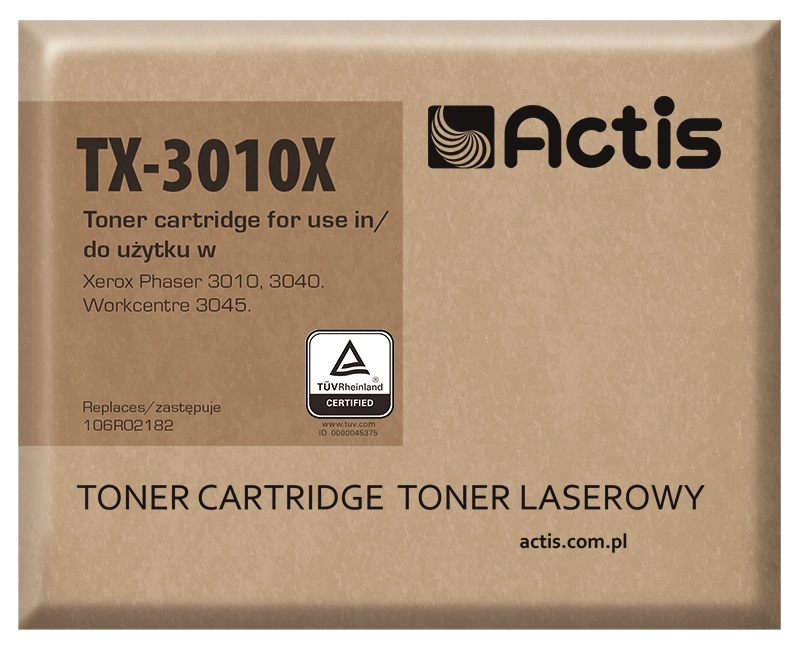 Actis TX-3010X toner (replacement for Xerox 106R02182; Standard; 2300 pages; black)