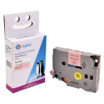 G&G 18779 labelprinter-tape Goud op roze TZe