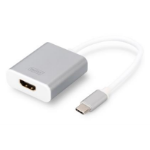 Digitus DA-70836 video cable adapter 0.2 m USB C HDMI Silver