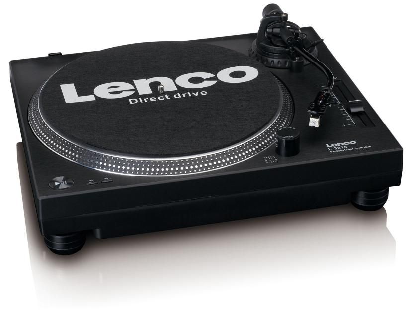 Lenco LEN L-3818 Black Automatic