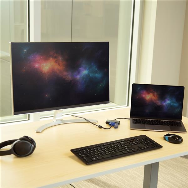 StarTech.com USB-C to VGA Multifunction Adapter with Power Delivery and USB-A Port