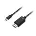 Siig USB TYPE-C TO DISPLAYPORT 2M CABLE 78.7" (2 m) Black