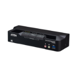 ATEN 2-Port USB 3.0 8K DisplayPort Dual-Display KVMP™ Switch (Cables included)