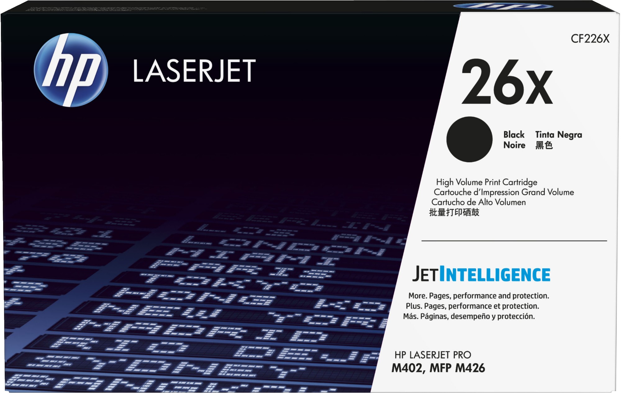 HP CF226X/26X Toner cartridge high-capacity, 9K pages ISO/IEC 19752 for HP LaserJet M 402/e