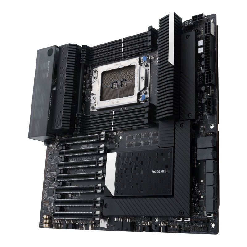 Image of ASUS Pro WS WRX80E-SAGE SE WIFI II AMD WRX80 Socket sWRX8 Extended ATX