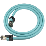 Cablenet 2m Ultimate 40G Cat8 5G Aqua S/FTP LSOH 24AWG Snagless Patch Lead