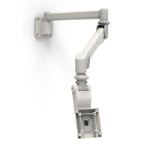 Compulocks VESA Medical Grade Extra Long Articulating Monitor Arm White