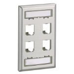 Panduit CFPL4SY wall plate/switch cover Stainless steel