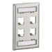 Panduit CFPL4SY wall plate/switch cover Stainless steel