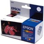 Epson C13T01440110/T014 Ink cartridge color, 150 pages ISO/IEC 24711 25ml for Epson Stylus Color 480