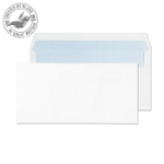 Blake Purely Everyday White Self Seal Wallet DL 110X220mm 90gsm (Pack 50)