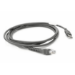 Zebra CBA-U21-S07ZBR serial cable Black 2.1 m USB EAS