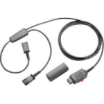 Poly Ultra Y Cable to allow connection of two Plantronics wired headsets