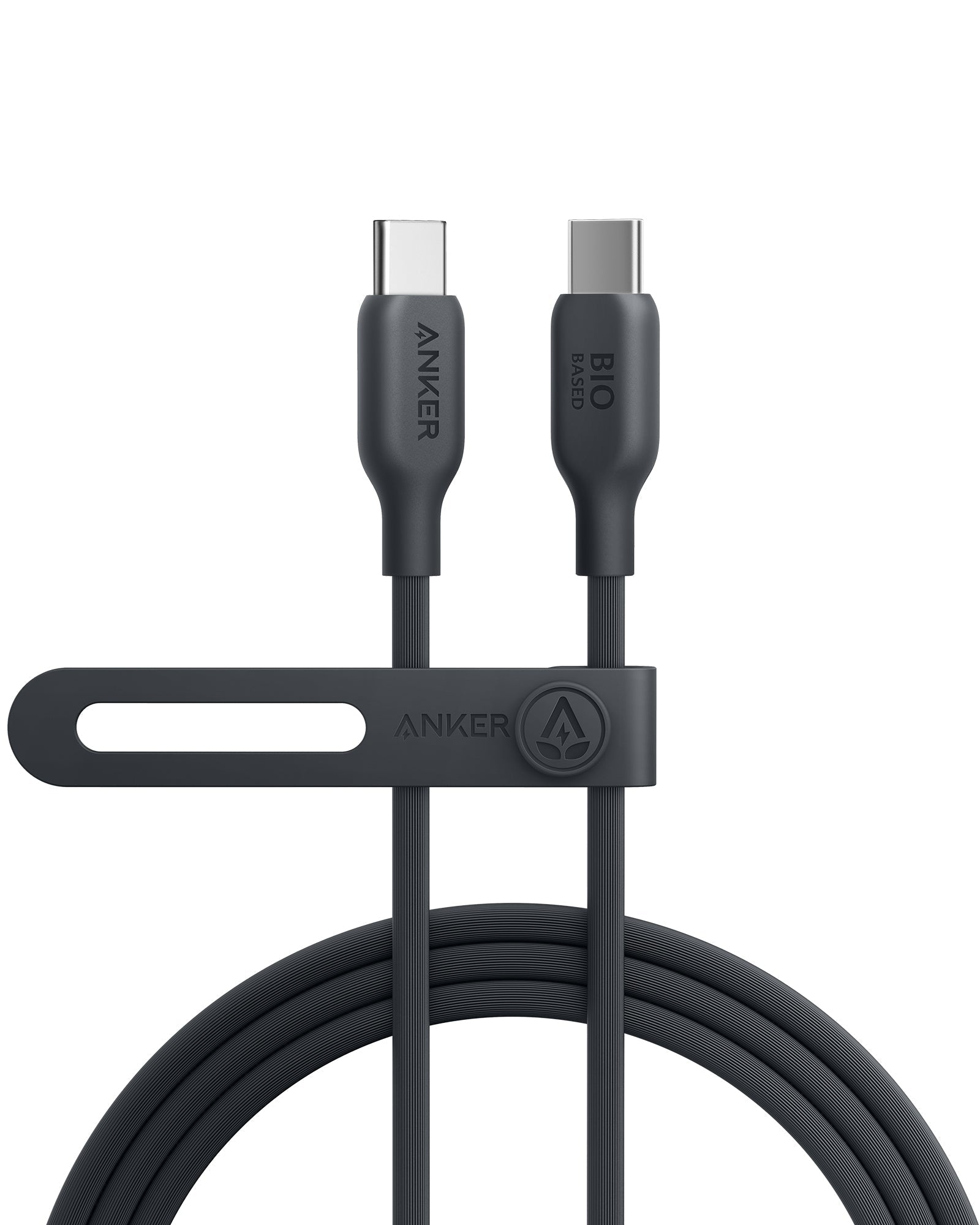 Photos - Cable (video, audio, USB) ANKER 543 USB cable 1.8 m USB C Black A80E2G11 