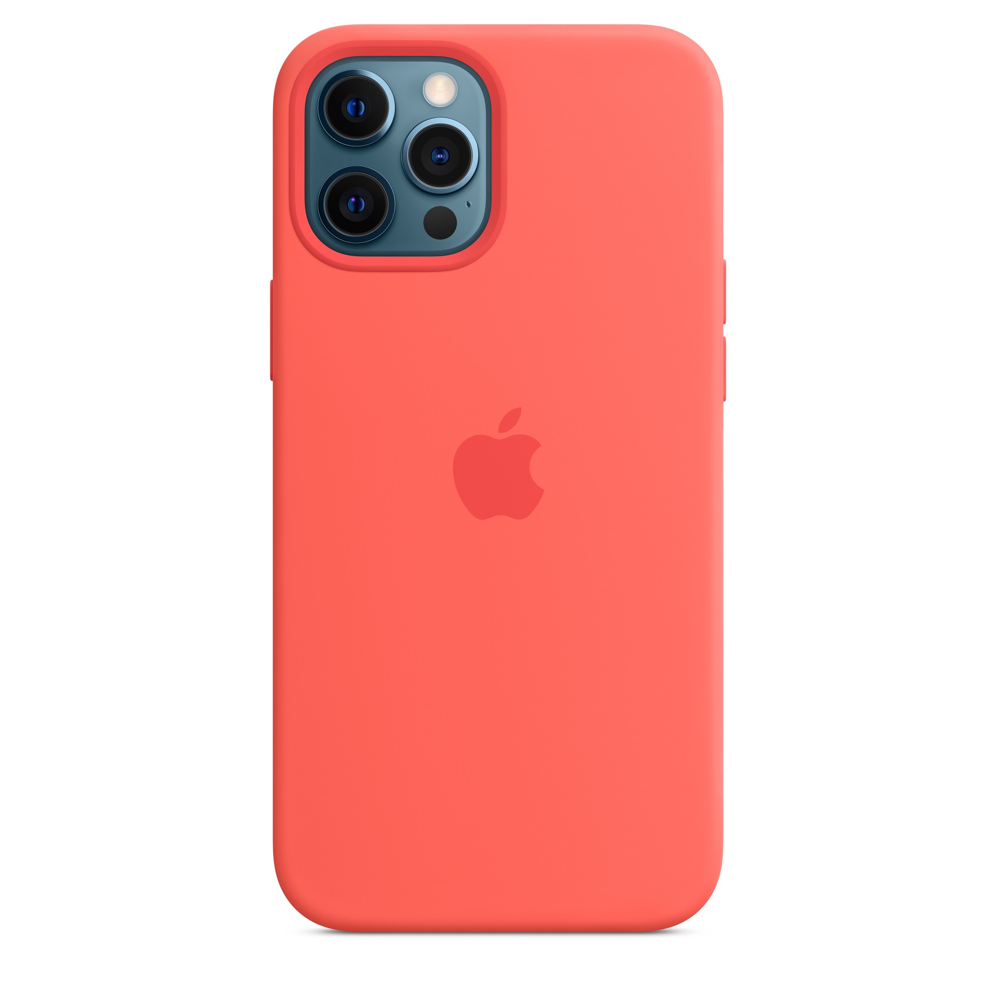 APPLE  iPhone 12 Pro Max Silicone Case with MagSafe - Pink Citrus