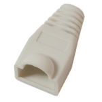 Microconnect Boots RJ-45 Plugs White