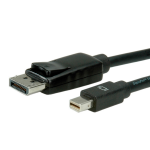 ROLINE DisplayPort Cable, DP - Mini DP, M/M 1 m