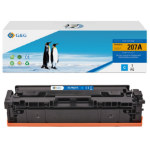 G&G Image 19450 Toner cartridge cyan with chip, 1.25K pages (replaces HP 207A/W2211A) for HP M 283