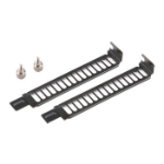 Akasa Steel Vented Full Profile PCI Slot Cover Bracket 2-Pack Durable Steel Tool-Free Screws Black