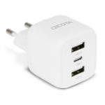 DICOTA D32069 mobile device charger Laptop, Smartphone White AC Fast charging Indoor