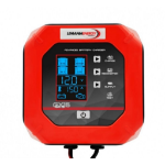 Global 12V / 24V Lemania GX15 charger 15A 24-300Ah (WET  AGM  EFB  VRLA  12.8 V LiFePO4 lithium)