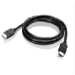 Lenovo 2.0m DVI DVI cable 2 m DVI-D Black