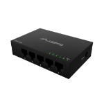 Lanberg DSM1-1005 netwerk-switch Unmanaged Gigabit Ethernet (10/100/1000) Desktop Zwart